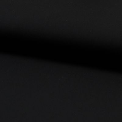 ​Poplin katoen, kleur Black