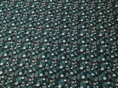 Jersey wildflowers green petrol