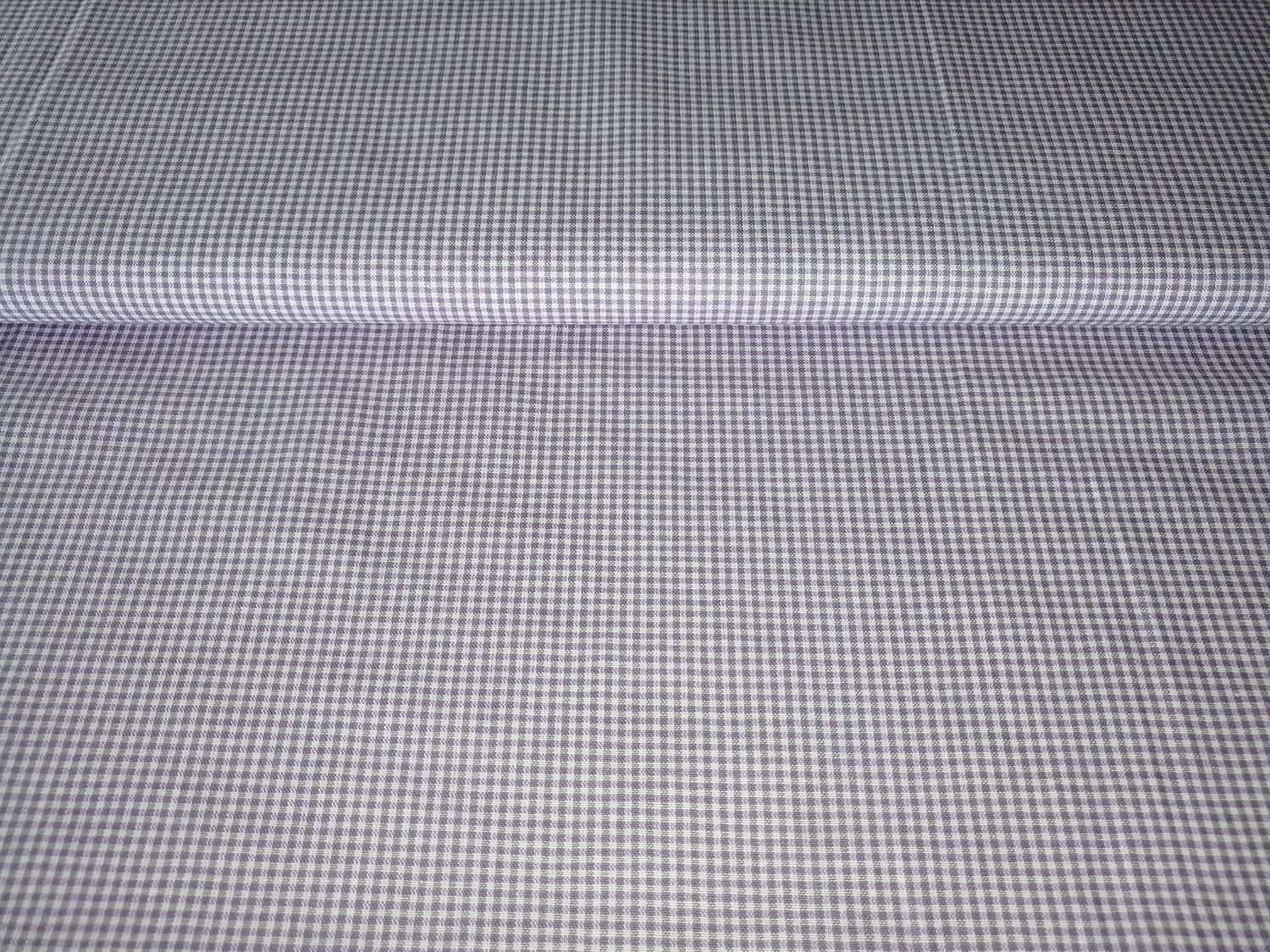 Katoen met ruitjes purple