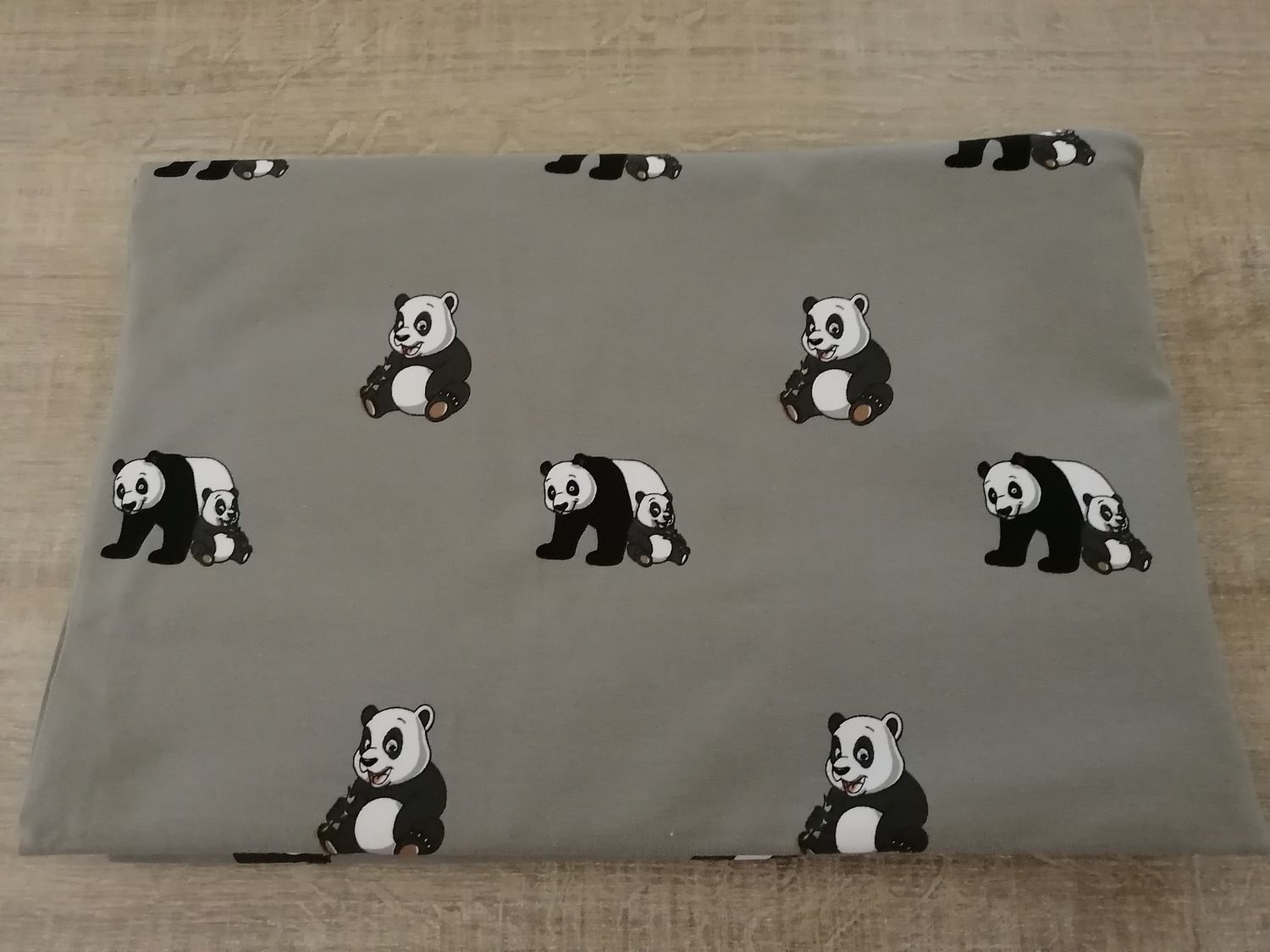 Jersey baby panda grijs
