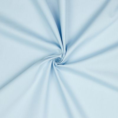 Poplin katoen light blue