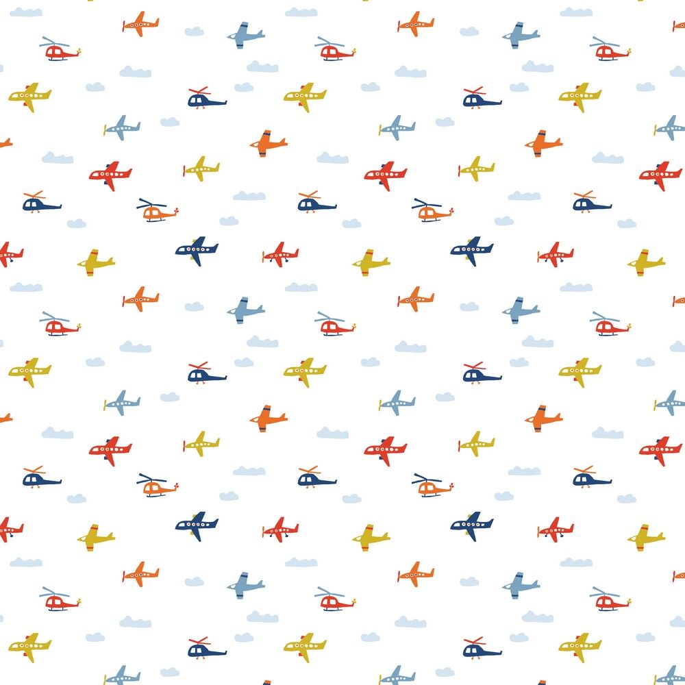 Poplin katoen brushed fly with me white