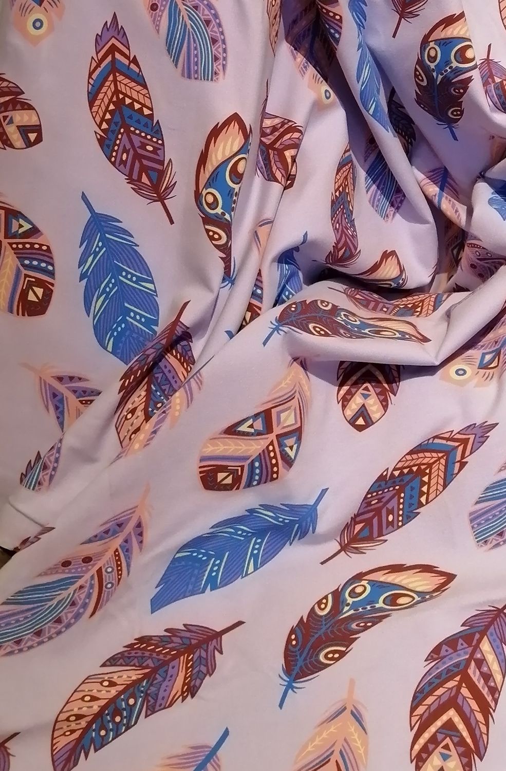 Jersey feathers lavender