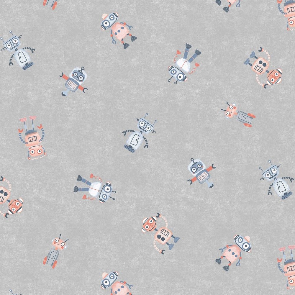 Jersey digital robots light grey