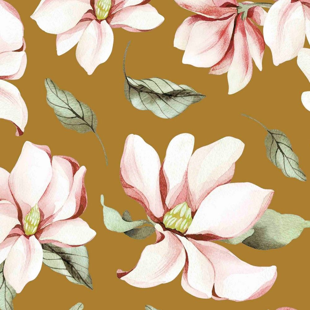 Jersey flowers magnolia ochre