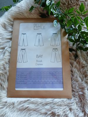 naaipatroon van Bel Etoile : Bay broek dames