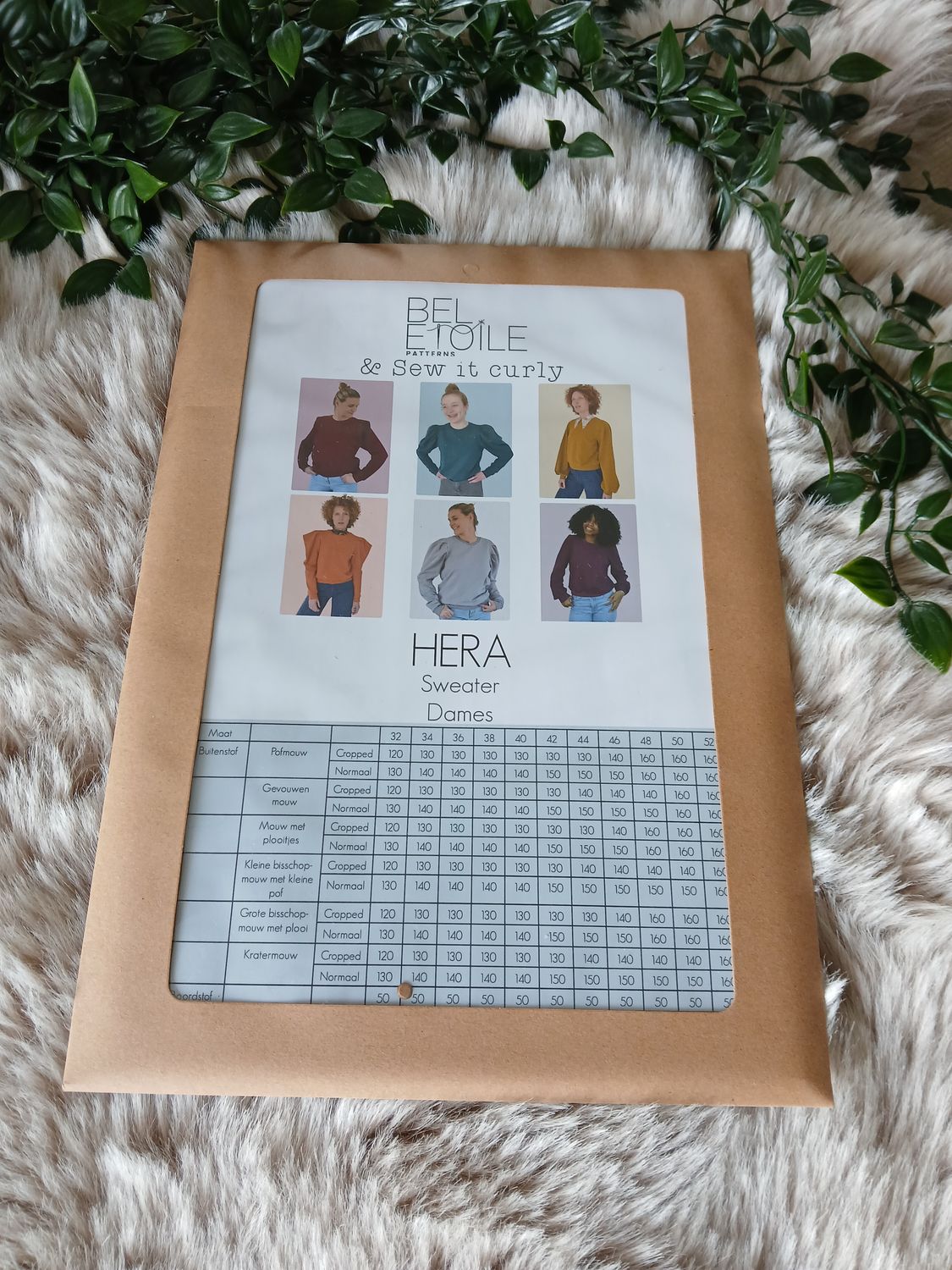 naaipatroon van Bel Etoile : Hera sweater dames