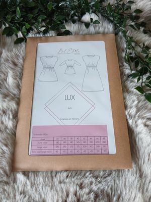 naaipatroon van Bel Etoile : Lux jurk dames en tieners