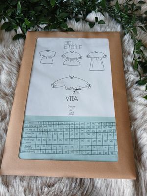 naaipatroon van Bel Etoile : Vita blouse/jurk kinderen
