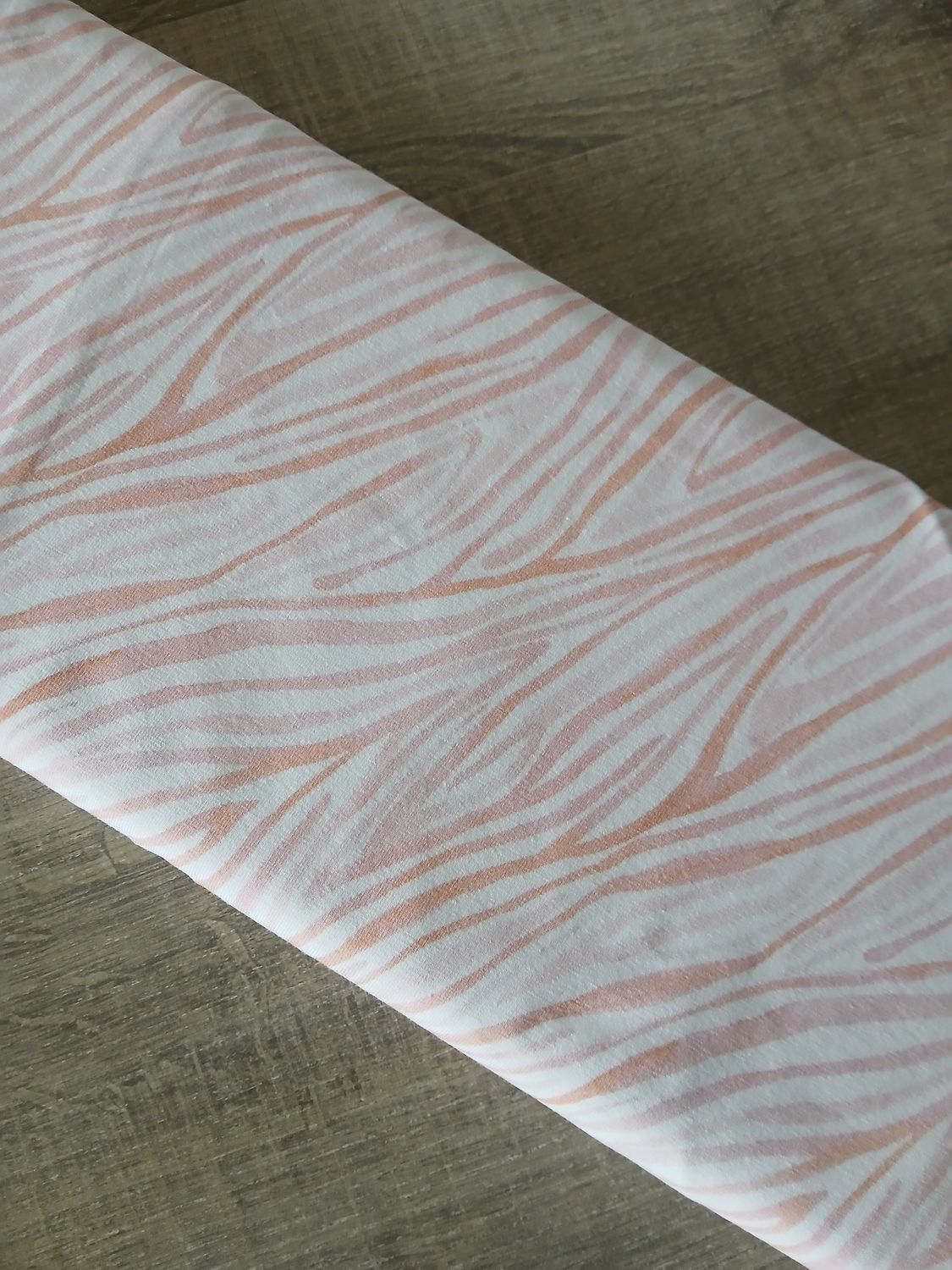Jersey digital zebra print