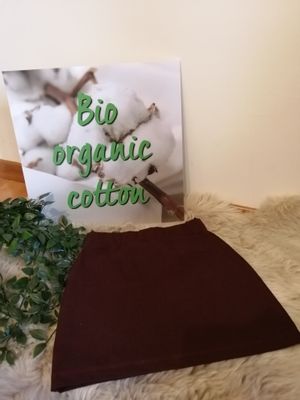 Jeansrok kleur bordeaux