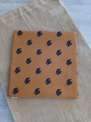 Poplin katoen digital Fast &amp; Furious, cognac