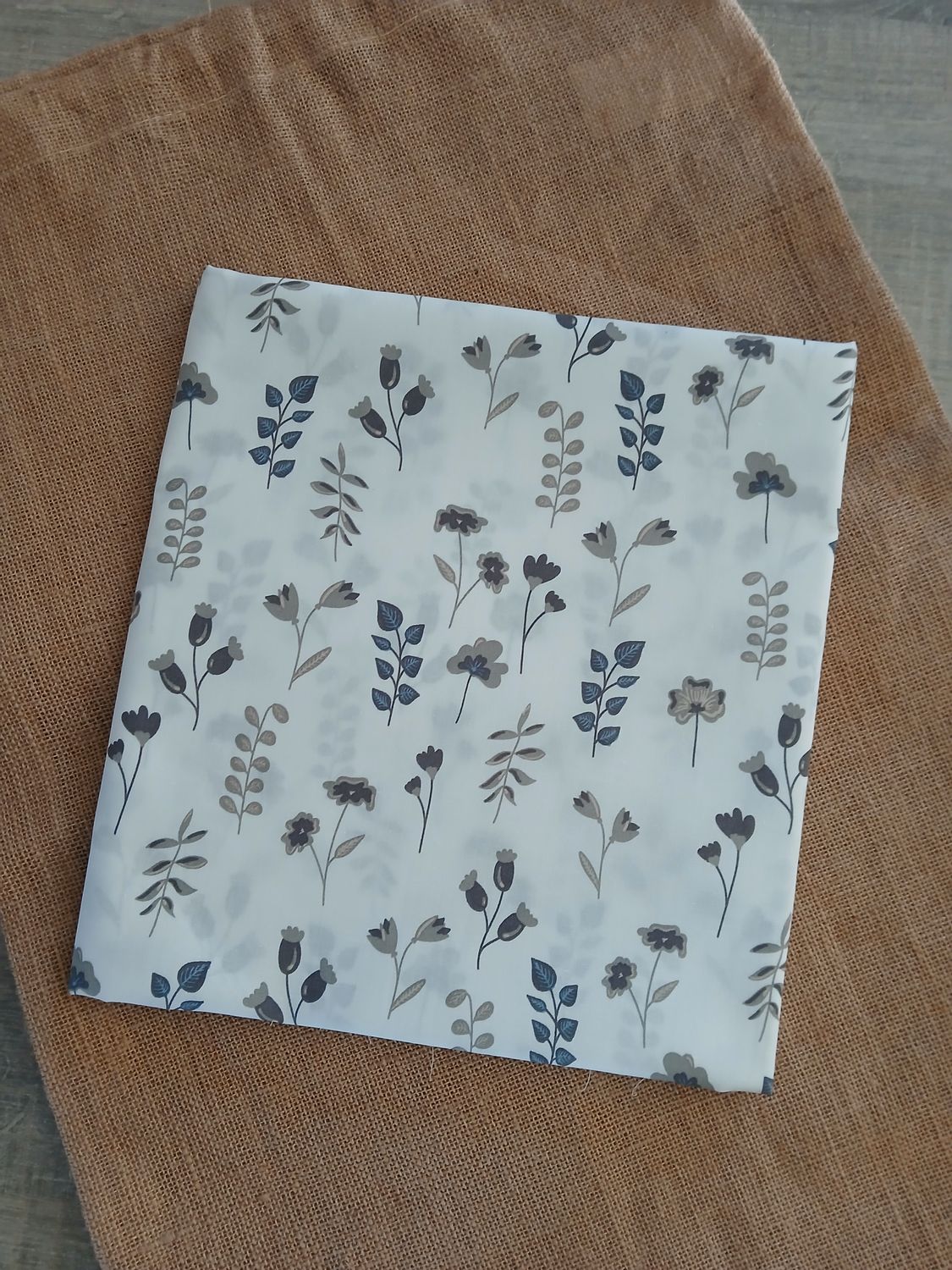 Poplin katoen digital Cynthia flowers