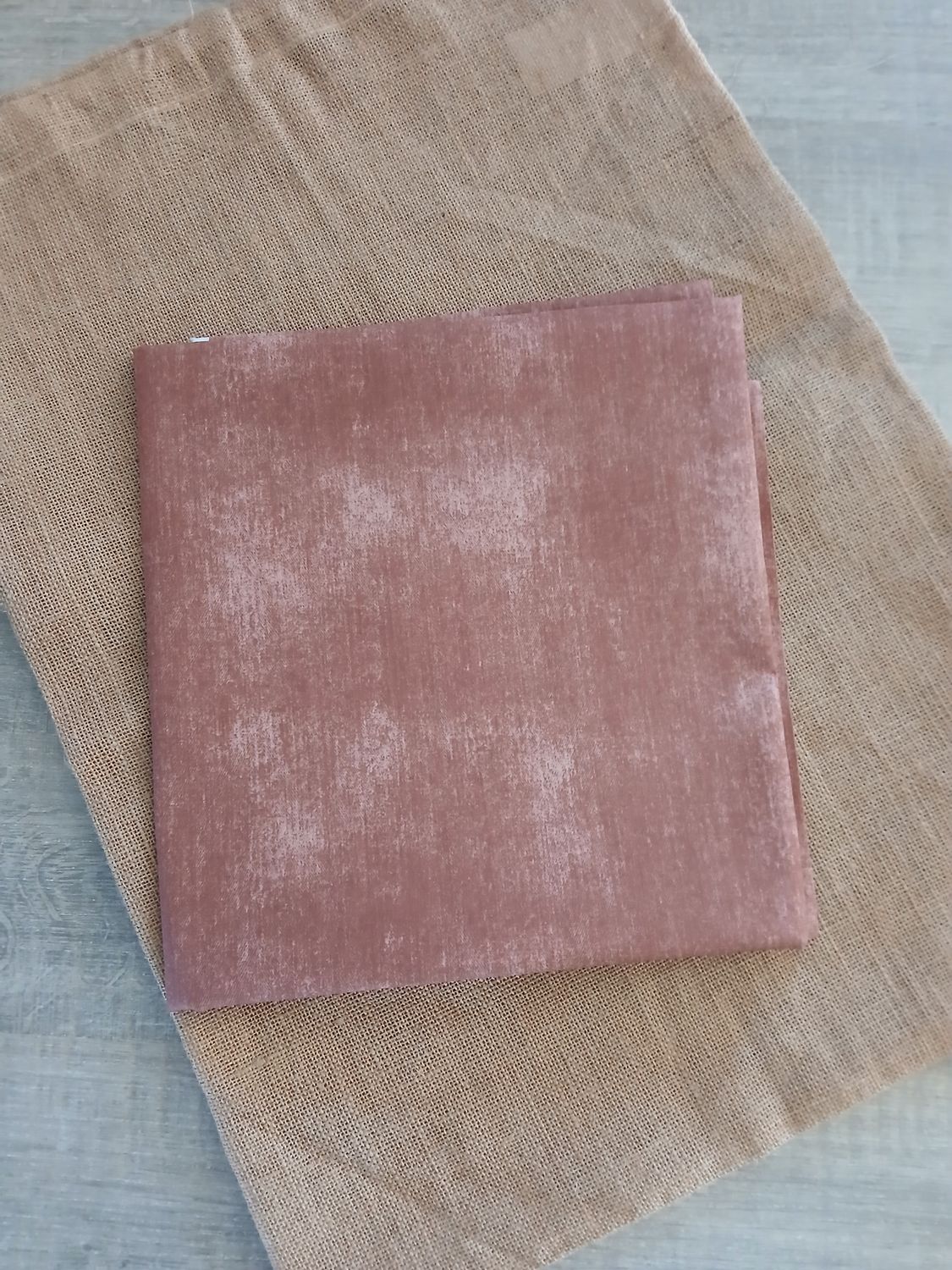 Poplin katoen digital jeanslook, roest