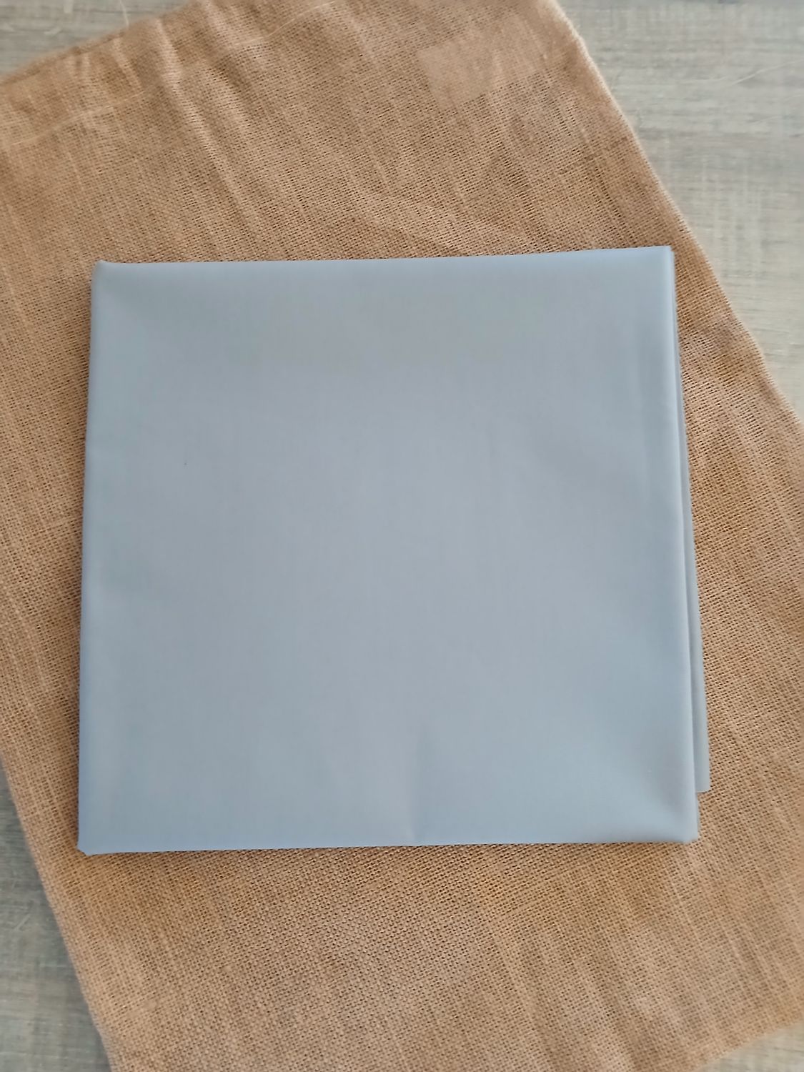 Poplin katoen digital, zilvergrijs