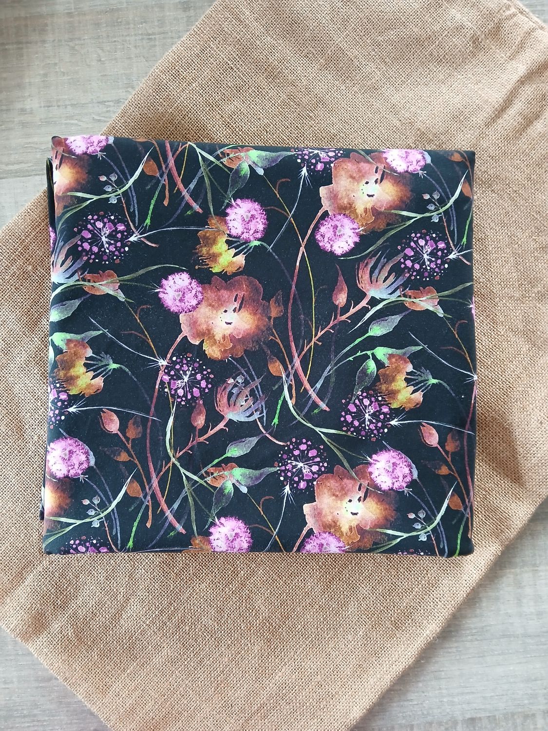 Jersey Betoverende tuin, zwart