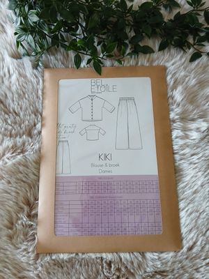 naaipatroon van Bel Etoile : Kiki blouse en broek dames