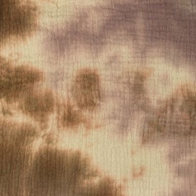 Double gauze handgeverfde Tie-Dye Double gauze handgeverfde Tie-Dye
