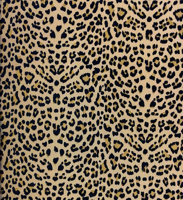 ​Jeans met stretch in Luipaardprint, taupe