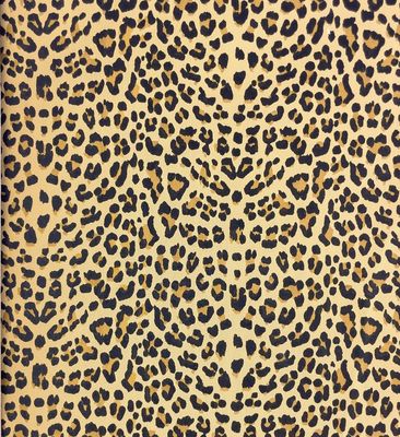 Jeans met stretch in Luipaardprint, zandkleur