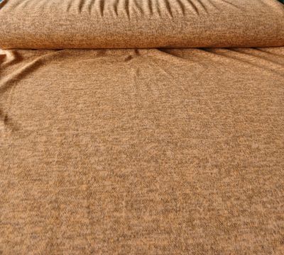 Knitted Tapiz (gebreide stof), kleur oker.