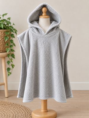 ​🛁 Kinderbadcape met capuchon – terry cloth