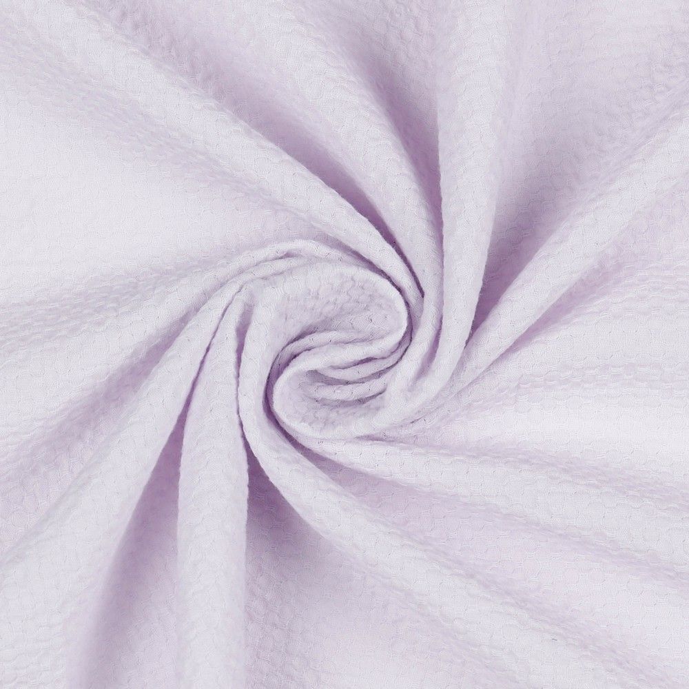 Katoen Jacquard zacht lila