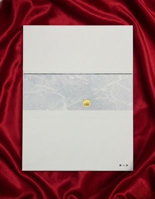 Computer Printable Cheque (Cheque in Middle ) Standard Security Computer Printable Cheque (Cheque in Middle ) Standard Security