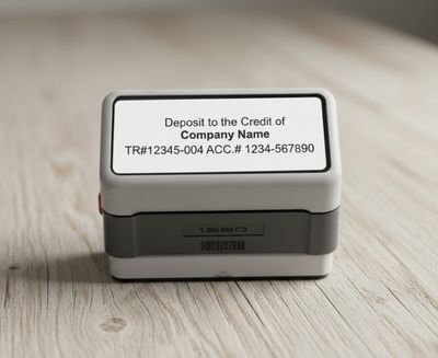 Deposit Stamp Deposit Stamp