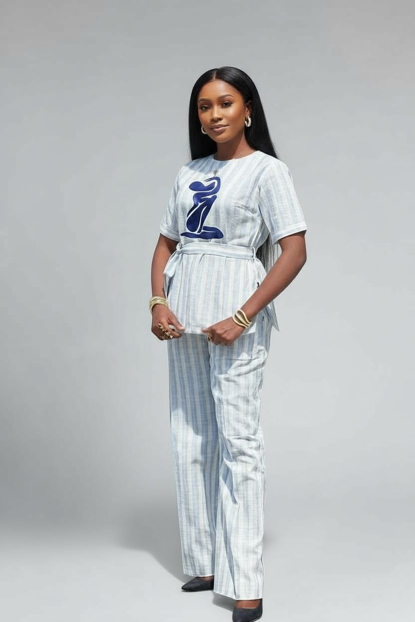 Ensemble pagne tissée