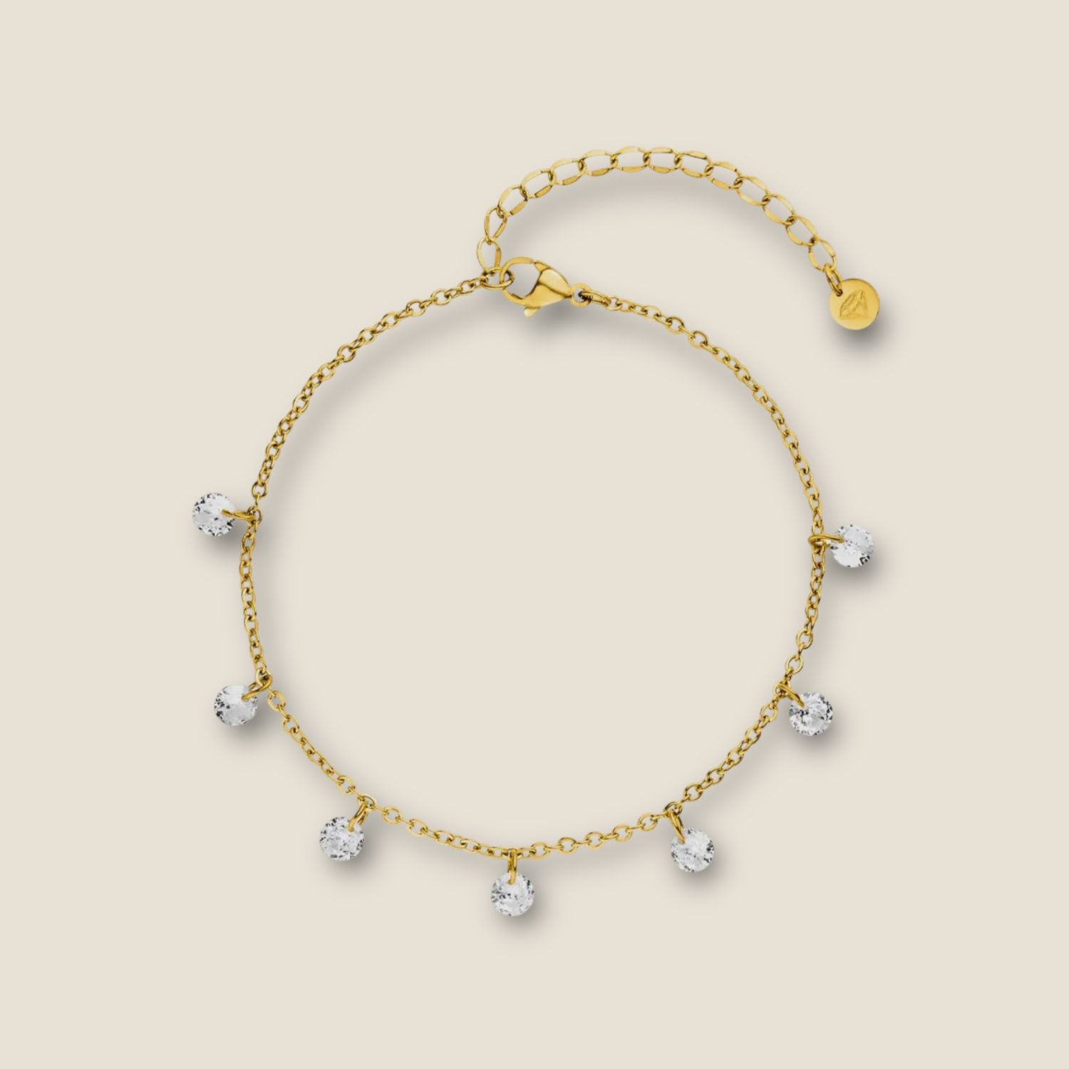 Bracelet plaqué or 18k