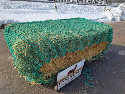 Original HORSEFEED BOX Quaderballenheunetz 0.8m x 2.2m x 1.1m