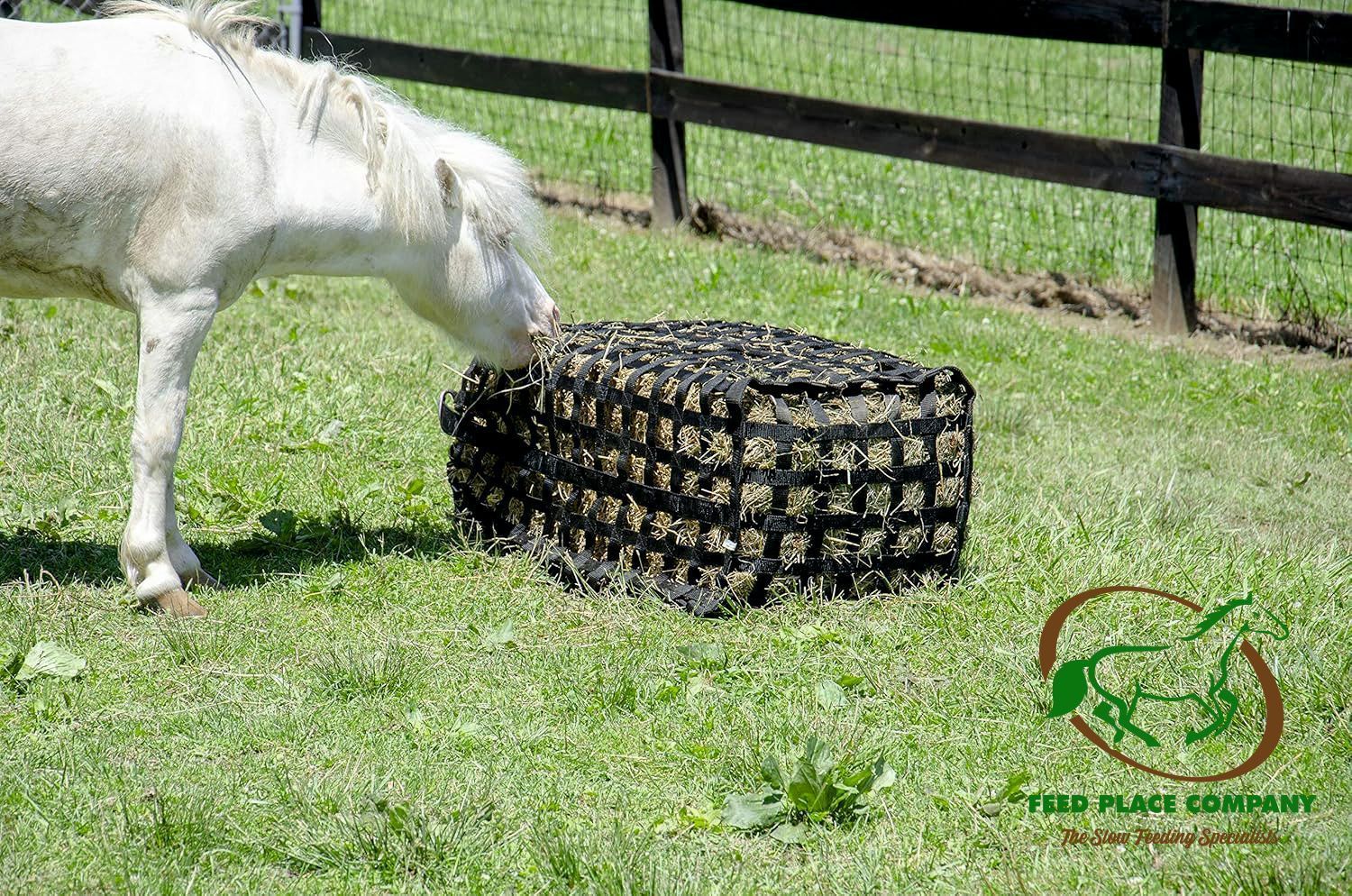 HORSEFEED BOX Gurtband Heusack XL für kleine Quaderballen