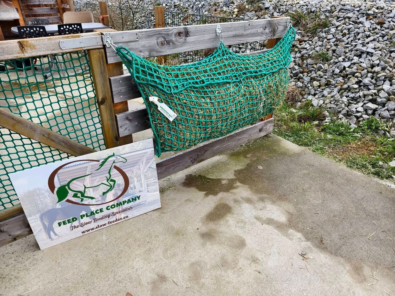 HORSEFEED BOX Heunetz Wurst 150cm - NEW Diamond Cord