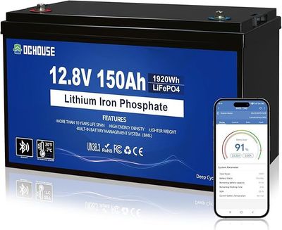 Original DC HOUSE 150AH LITHIUM ACCU