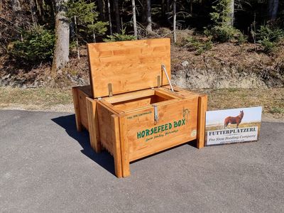 Original HORSEFEED BOX FULL TIME CONTROLLED DEEP SHORT DOUBLESIDE