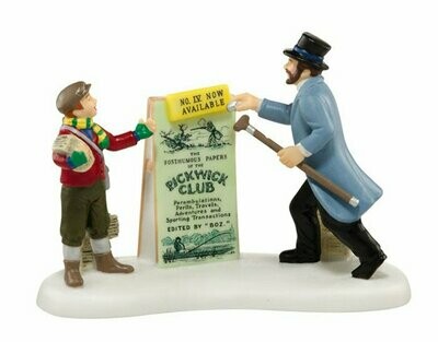 Department 56 Dickens Village “Buying One For Posterity” Figurine (4025268)