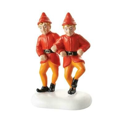Department 56 ELF The Movie “The Twins Happy Dance” (4053061)