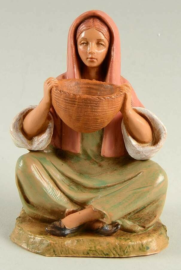 Fontanini Nativity “Delilah Basket Weaver” 5" Figurine (54005)