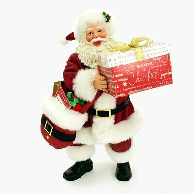 Possible Dreams Santa “What’s in the Box?” 10” Figurine (4057129)