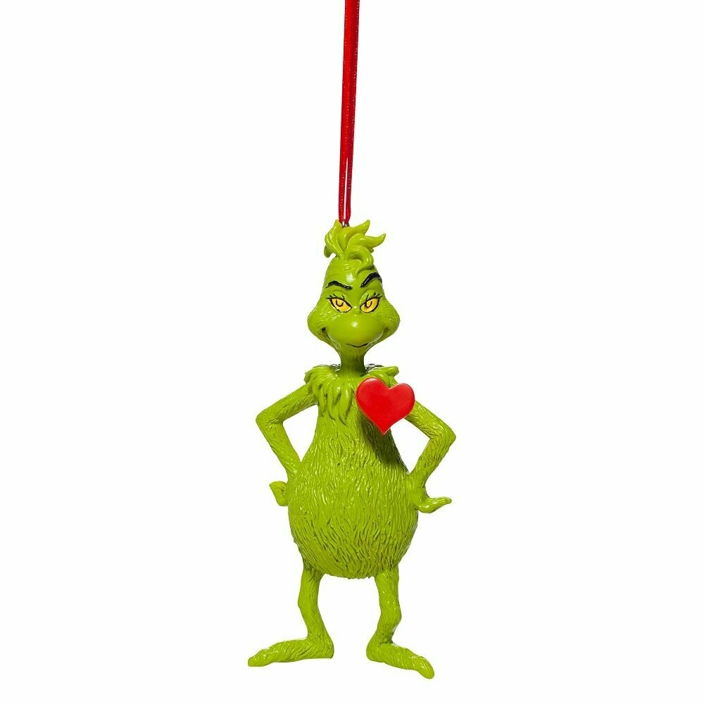 Department 56 "Grinch with Heart" Ornament (6006798)