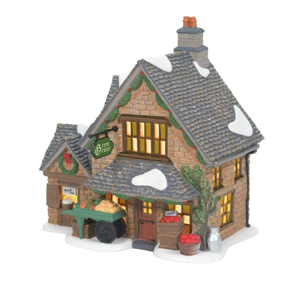 Department 56 Dickens Village "Cotswold Greengrocer" Building (6007594)