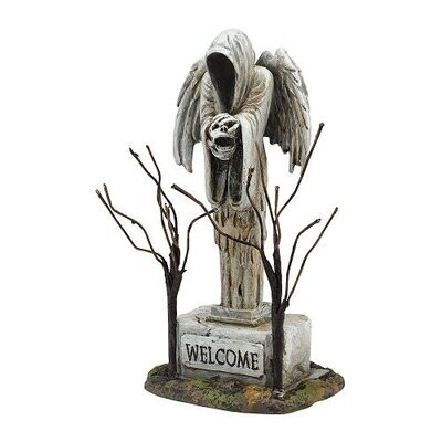 Department 56 Halloween Snow Village “Angel of Death” Figurine (4054256)