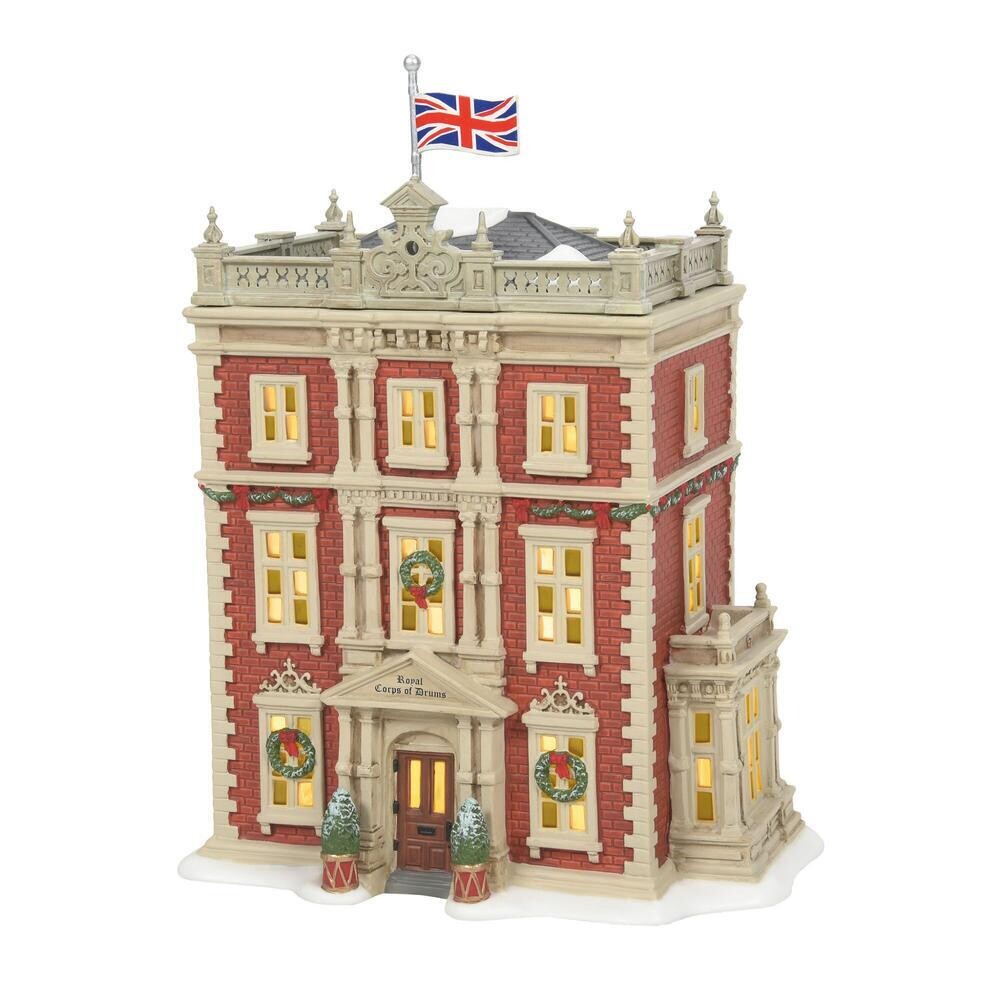 Department 56 Dickens' Village "Royal Corps of Drums" Building (107020)