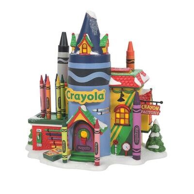 Department 56 North Pole Series "Crayola Crayon Factory" Building (6007613)