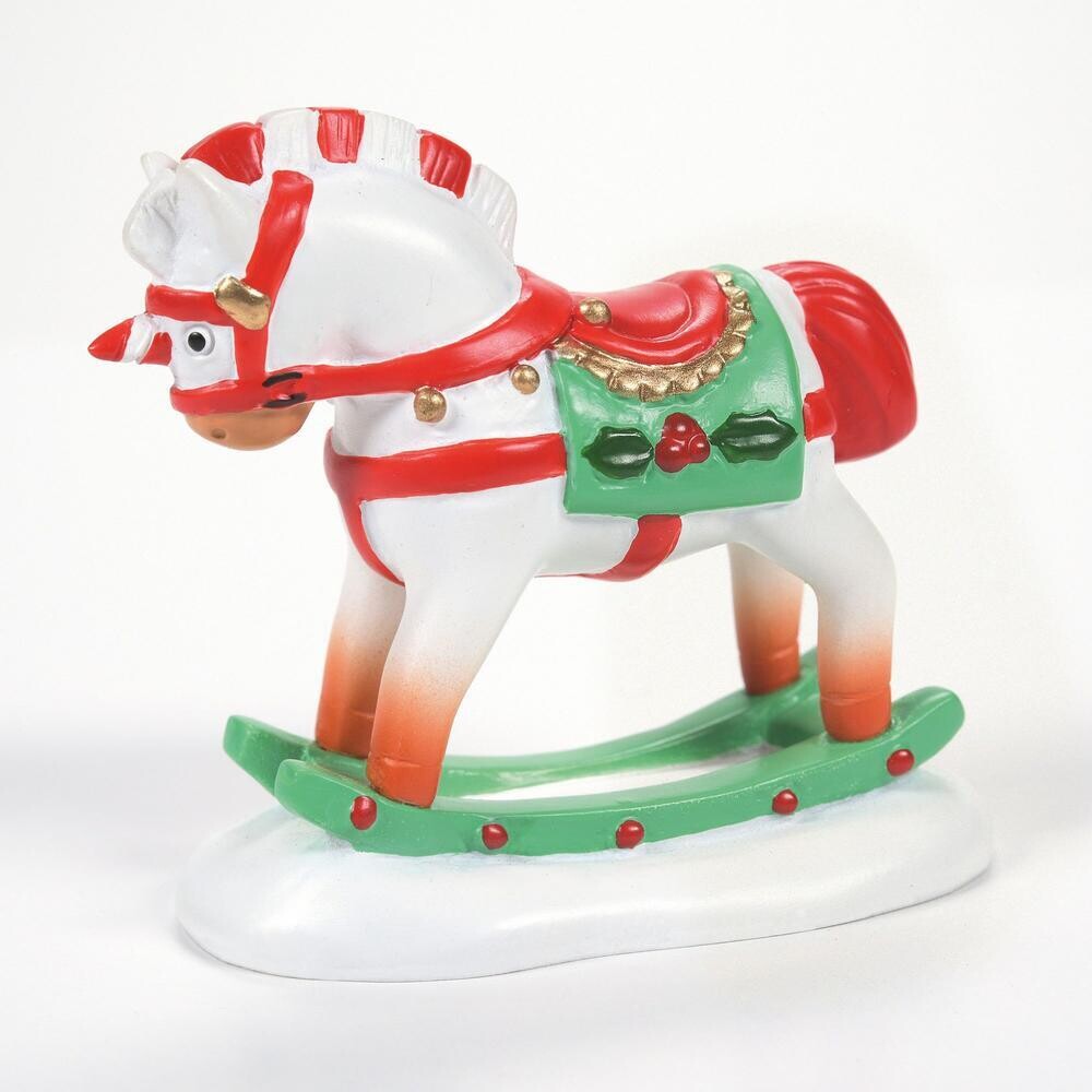 Department 56 "Christmas Rocking Horse" Village Accessory (6007670)
