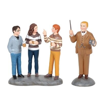 Department 56 Harry Potter Village “Professor Slughorn And His Students” 2 Pc Set Figurines (6006515)