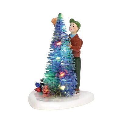 Department 56 Snow Village "Making Christmas Brite" Figurine (6003141)