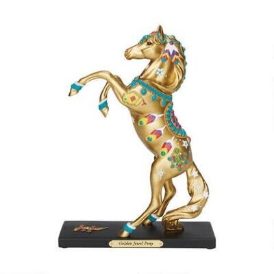 The Trail Of Painted Ponies “Golden Jewel” Pony Figurine (6008548)