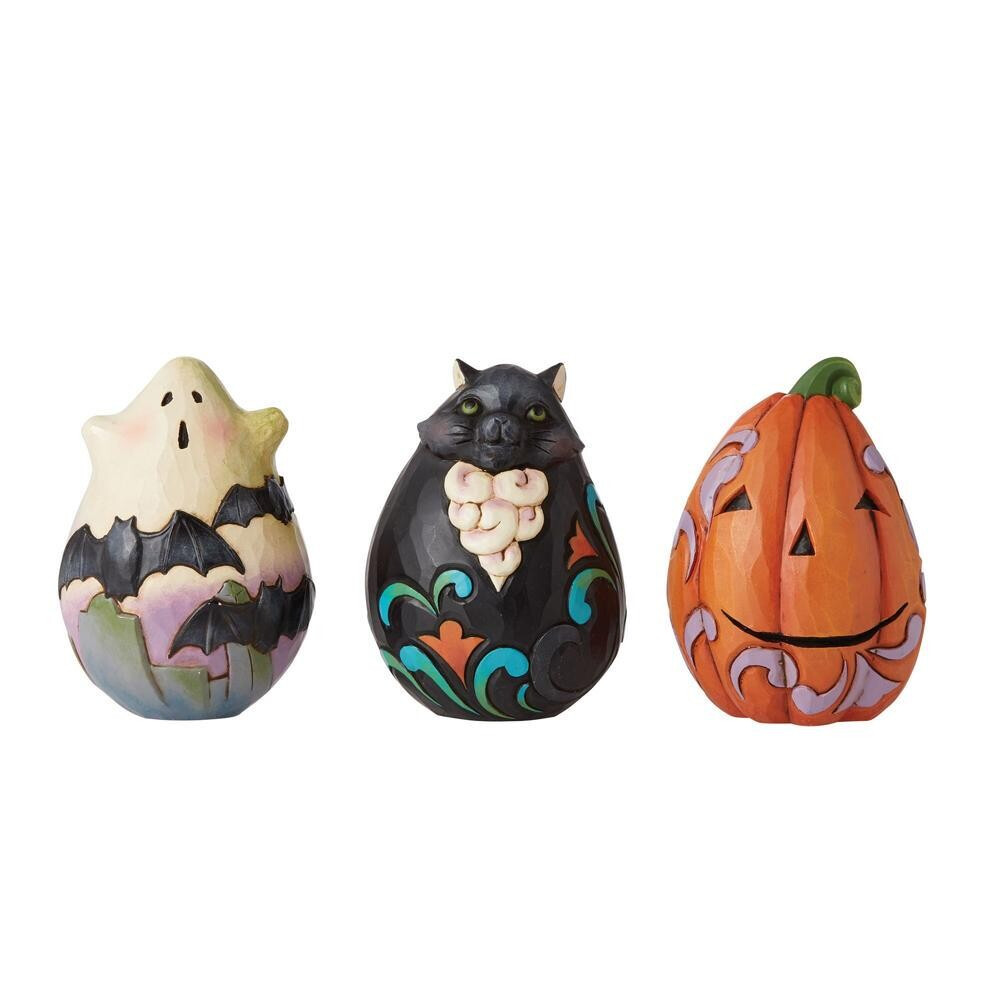 Jim Shore “Halloween Egg Mini” Set of 3 Egg Figurines (6010840)